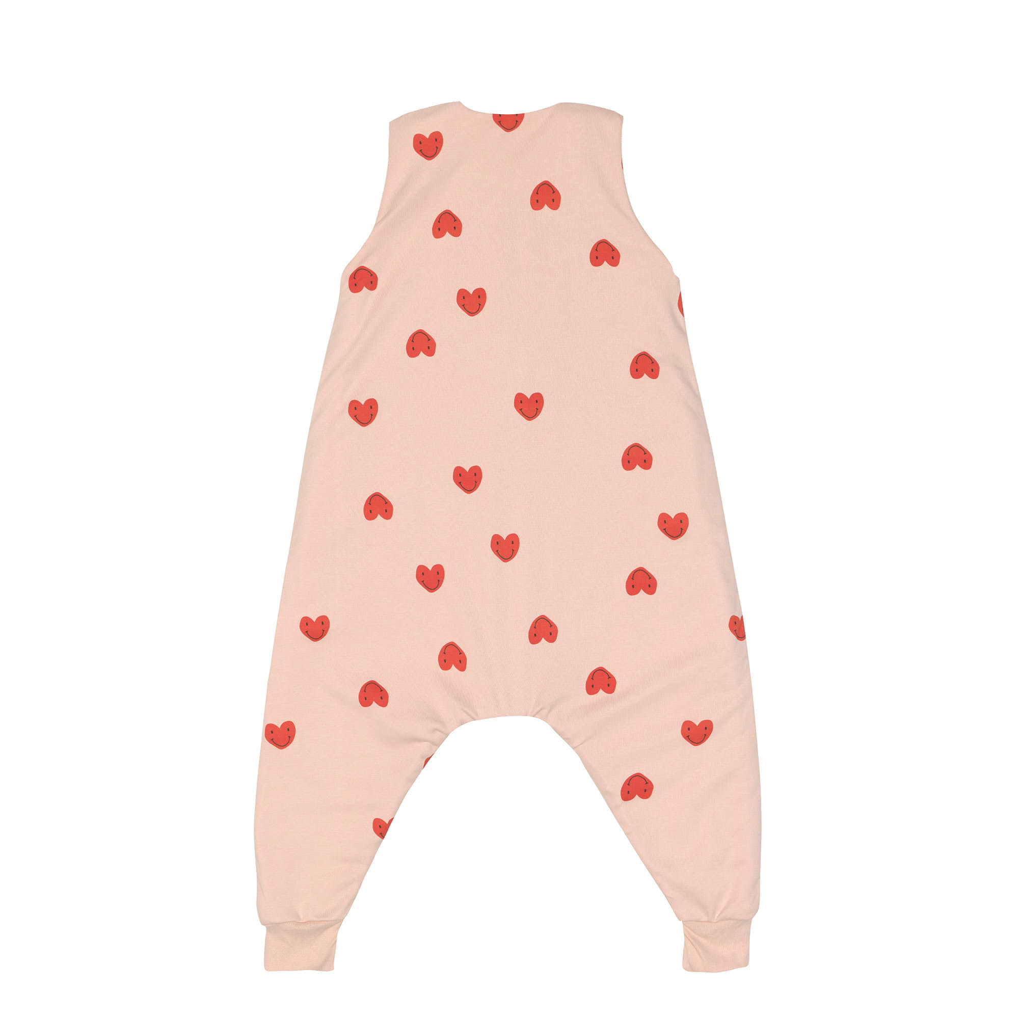 Kinder Schlafoverall 2,5 TOG - Herz, Rosa