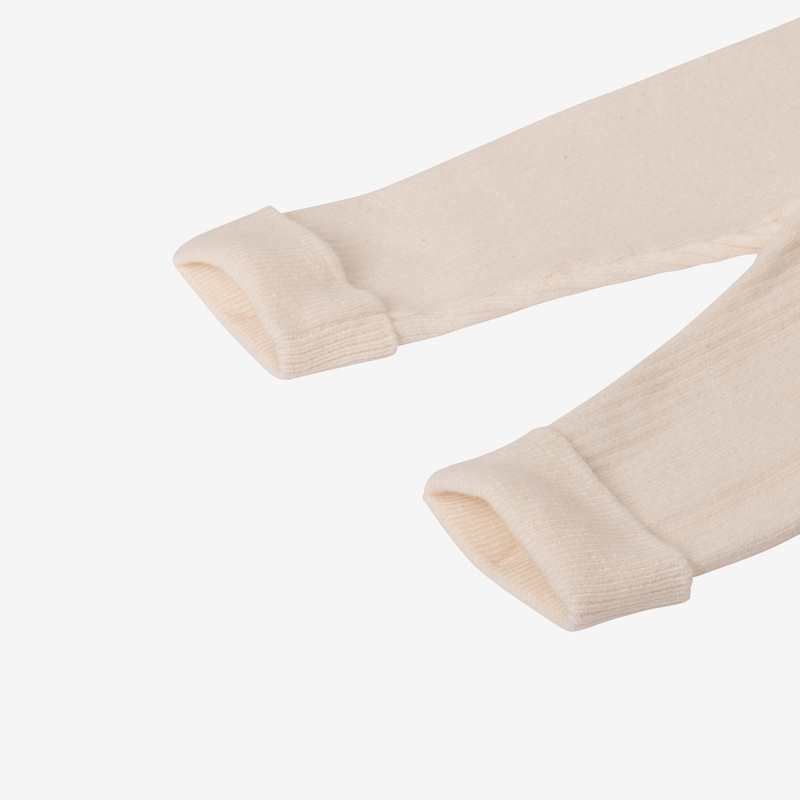 Pantalon en maille bébé blanc Catimini