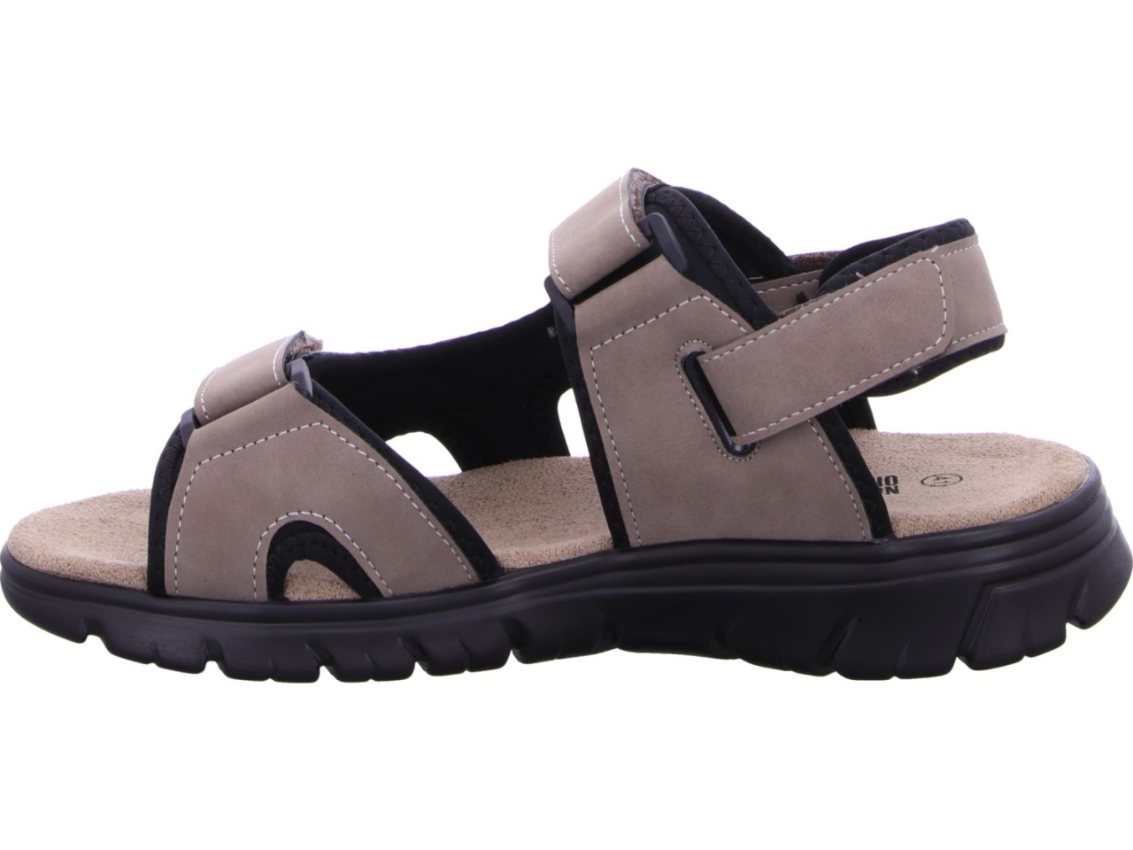 DIVERSE Sportliche Sandalen grau