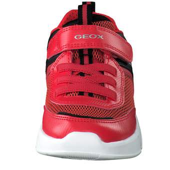 Geox J Aril Boy Sneaker in rot