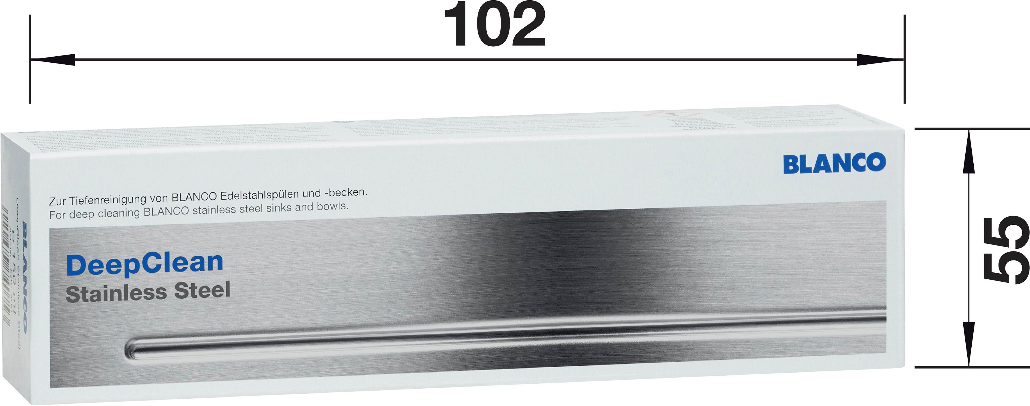 Blanco DeepClean Stainless Steel Edelstahlreiniger (zur Grundreinigung von Edelstahl-Spülen)
