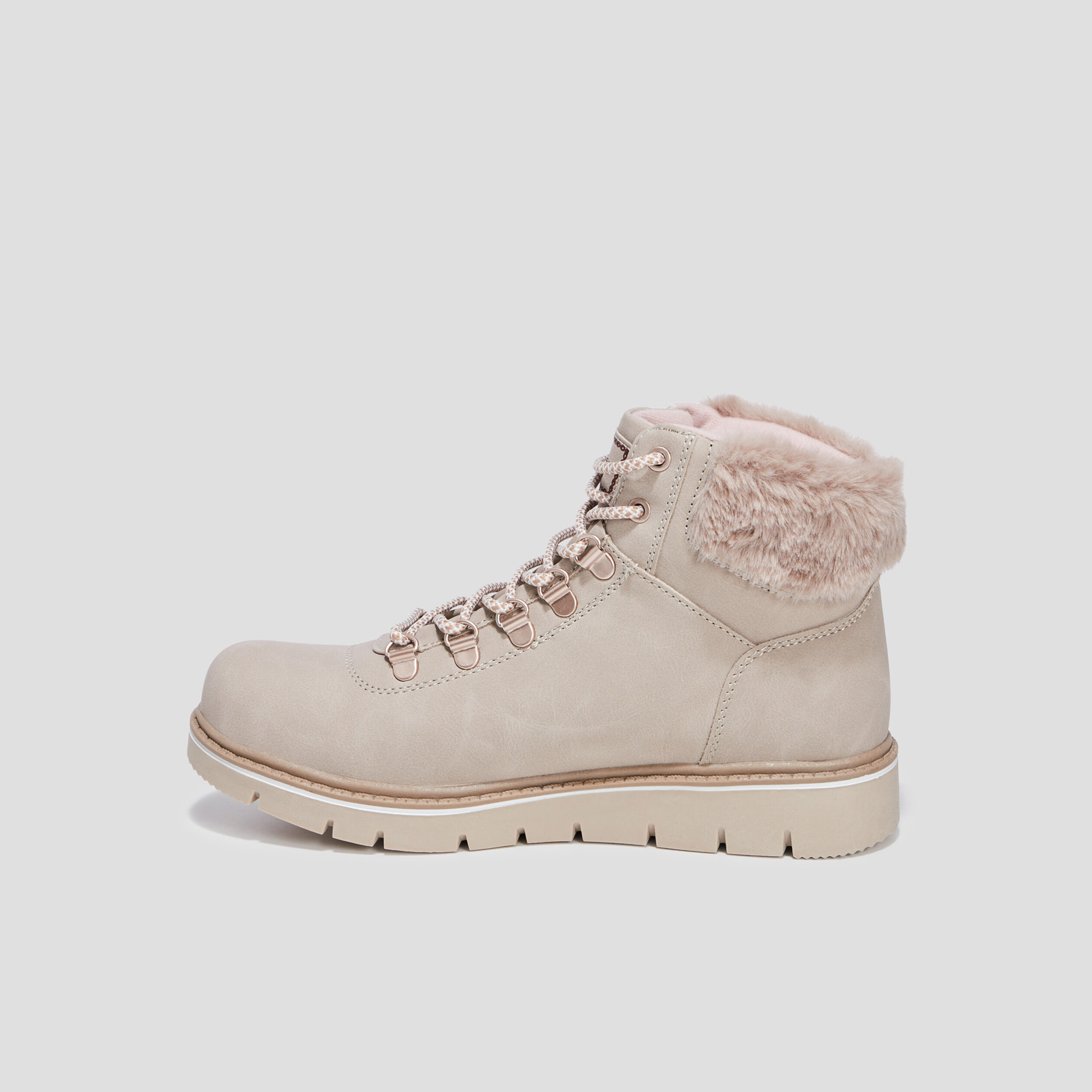 Bottines à lacets sable femme | La Halle