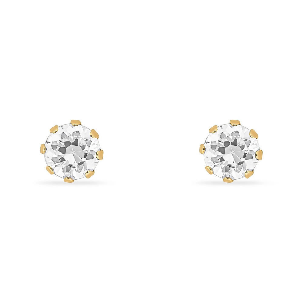 FAVS Boucles d'oreilles à fermoir à poussette 375 Or jaune Boucles d'oreilles