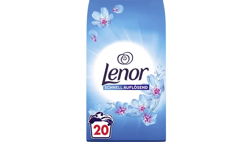 Lenor Vollwaschmittel Pulver Aprilfrisch schnell auflösend