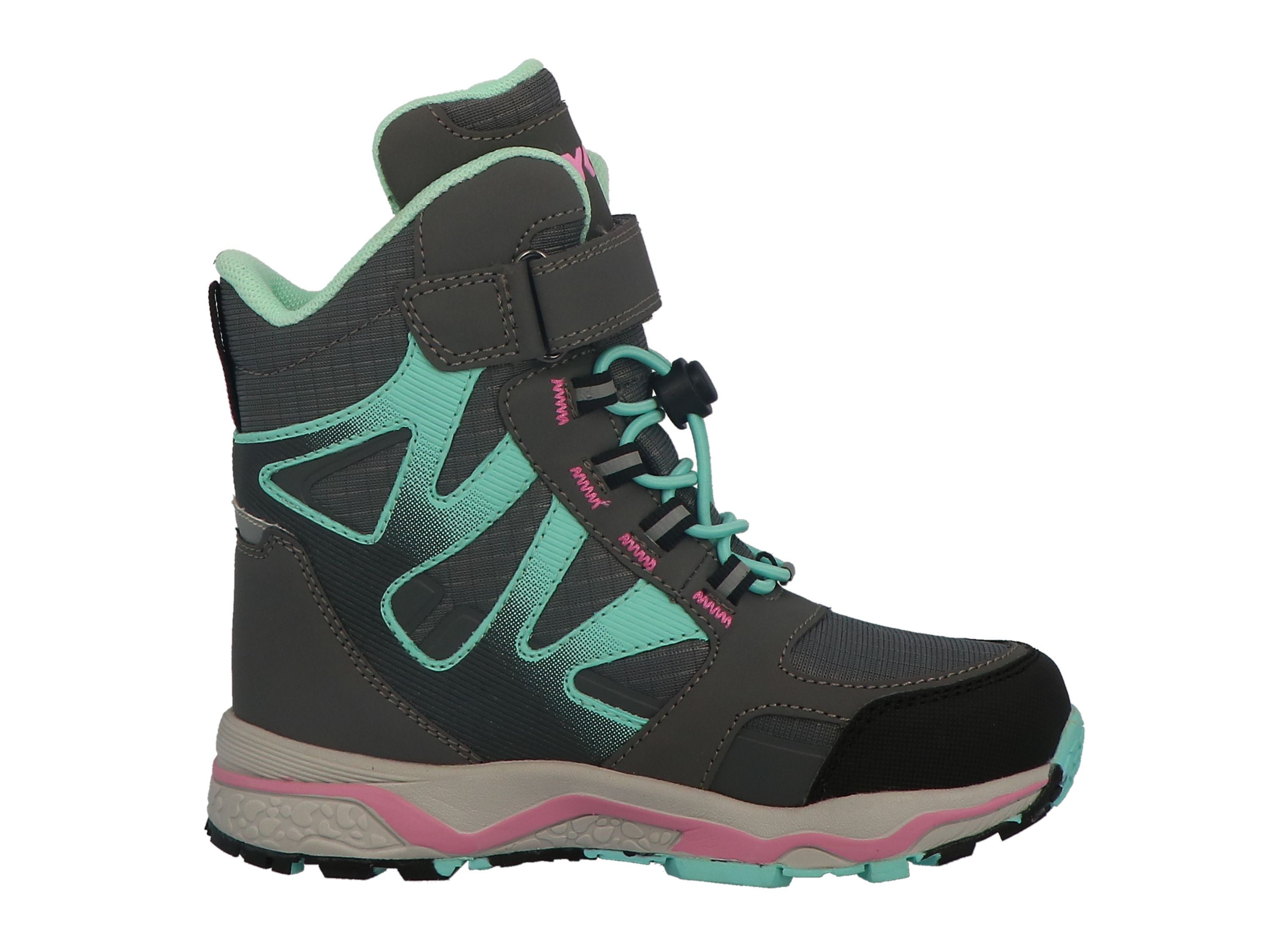 Lurchi Schneestiefel Lenno-SYMPATEX - grey-turquoise
