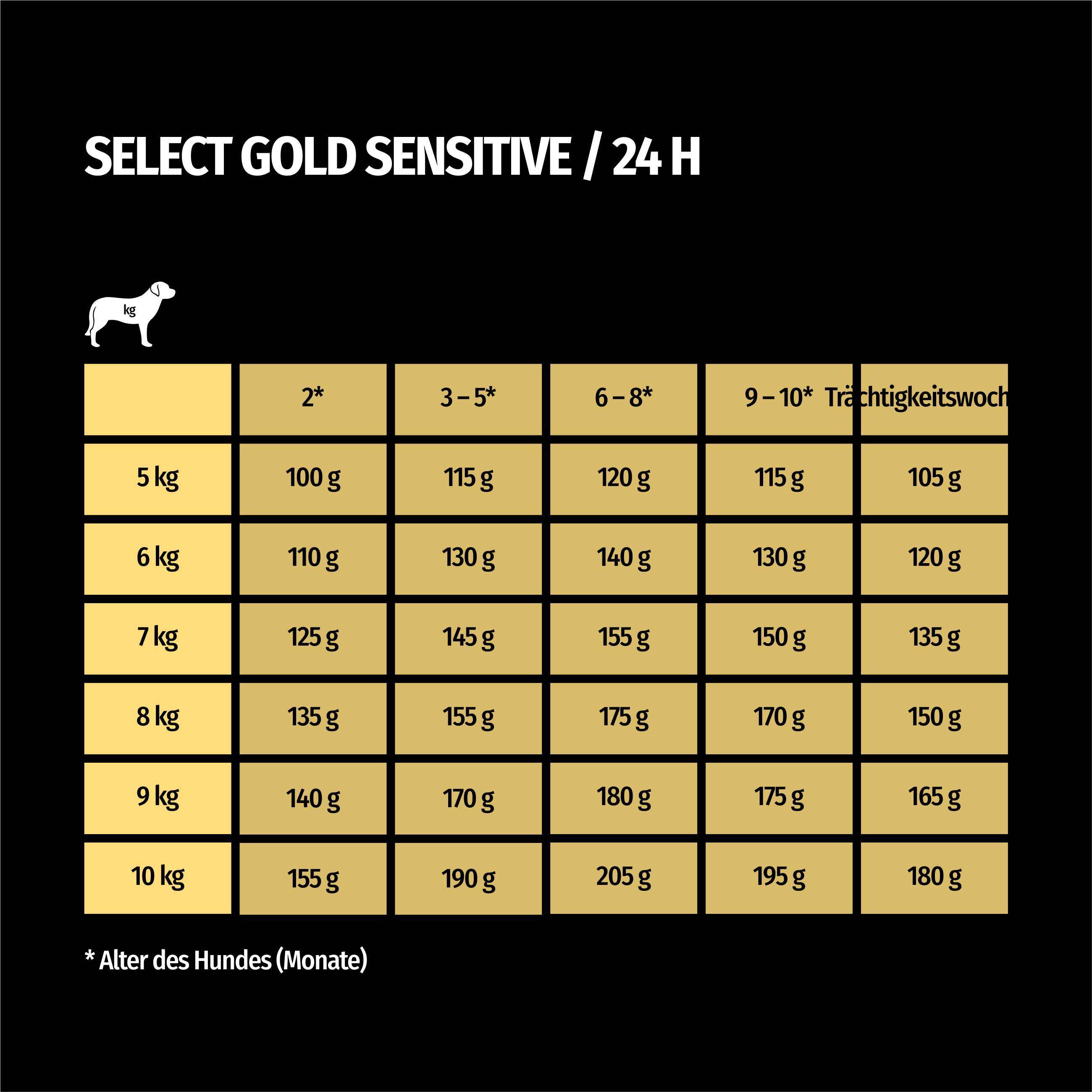 SELECT GOLD Hundetrockenfutter SELECT GOLD Sensitive Mini Junior Lamm/Lachs/Kartoffel 4 kg