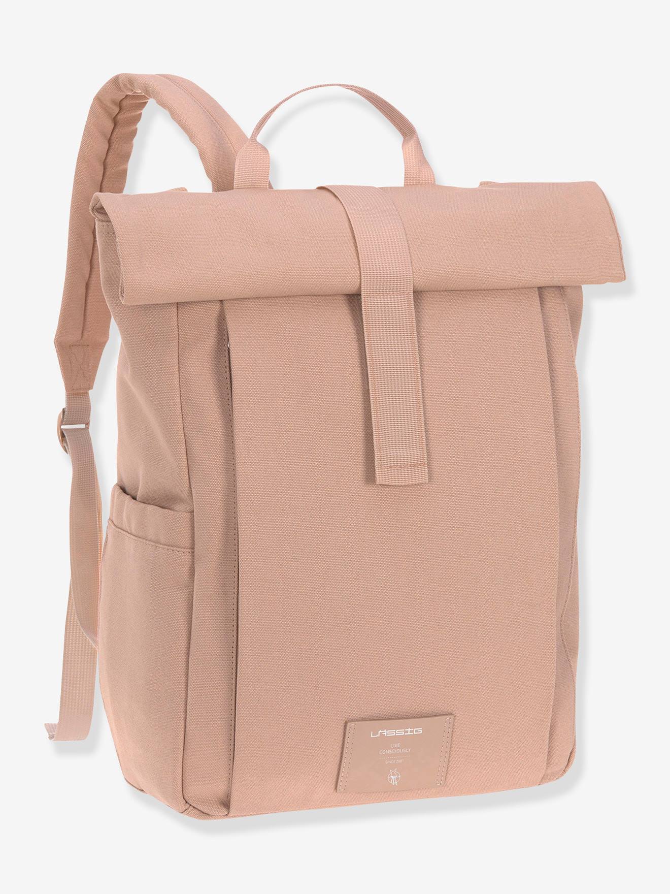 Sac à dos à langer Green Label LÄSSIG Rolltop olive