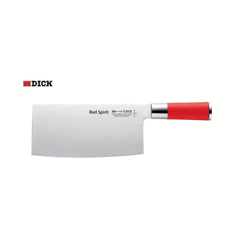 Dick red spirit, chinesisches Messer zum Schneiden von 18 cm.