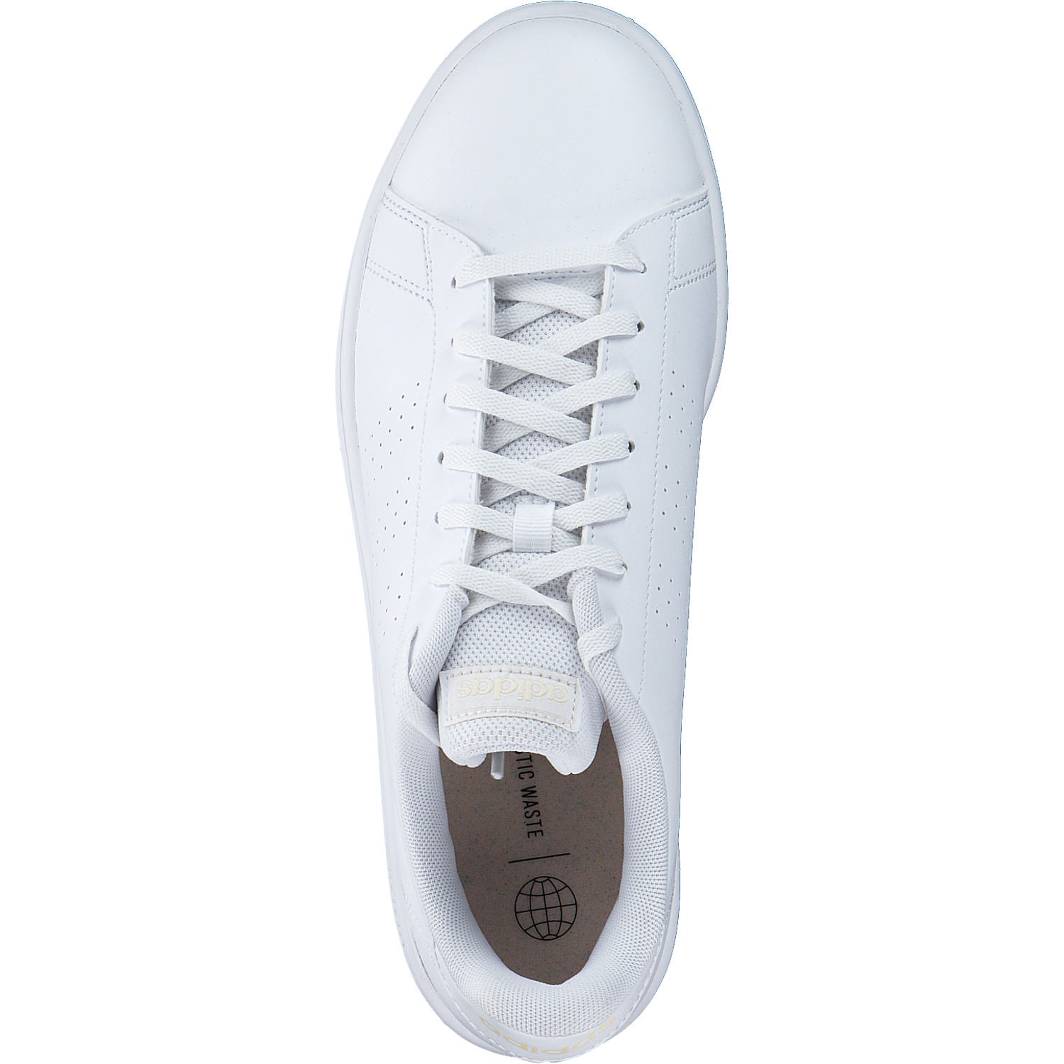 Adidas Advantage Base W, Schnürschuhe, Damen, white/blior