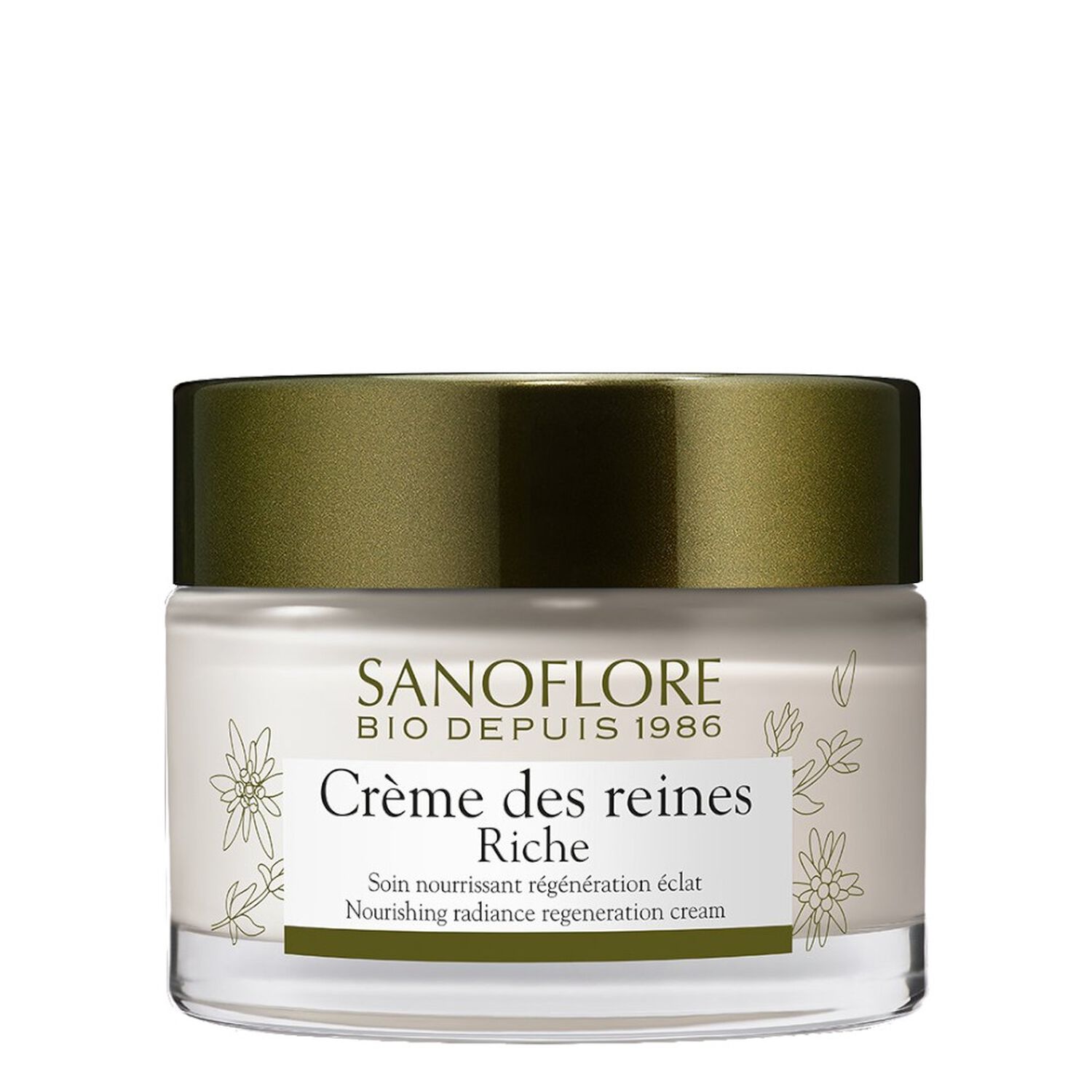 Sanoflore Crème des Reines Riche Soin Anti-âge Régénérant 50 ml