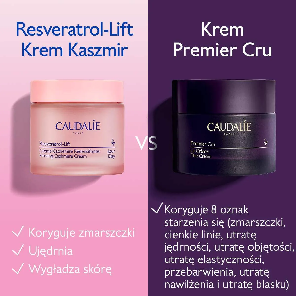Caudalie Resveratol-Lift Κρέμα Ανόρθωσης με Κασμίρ - Ανταλλακτικό
