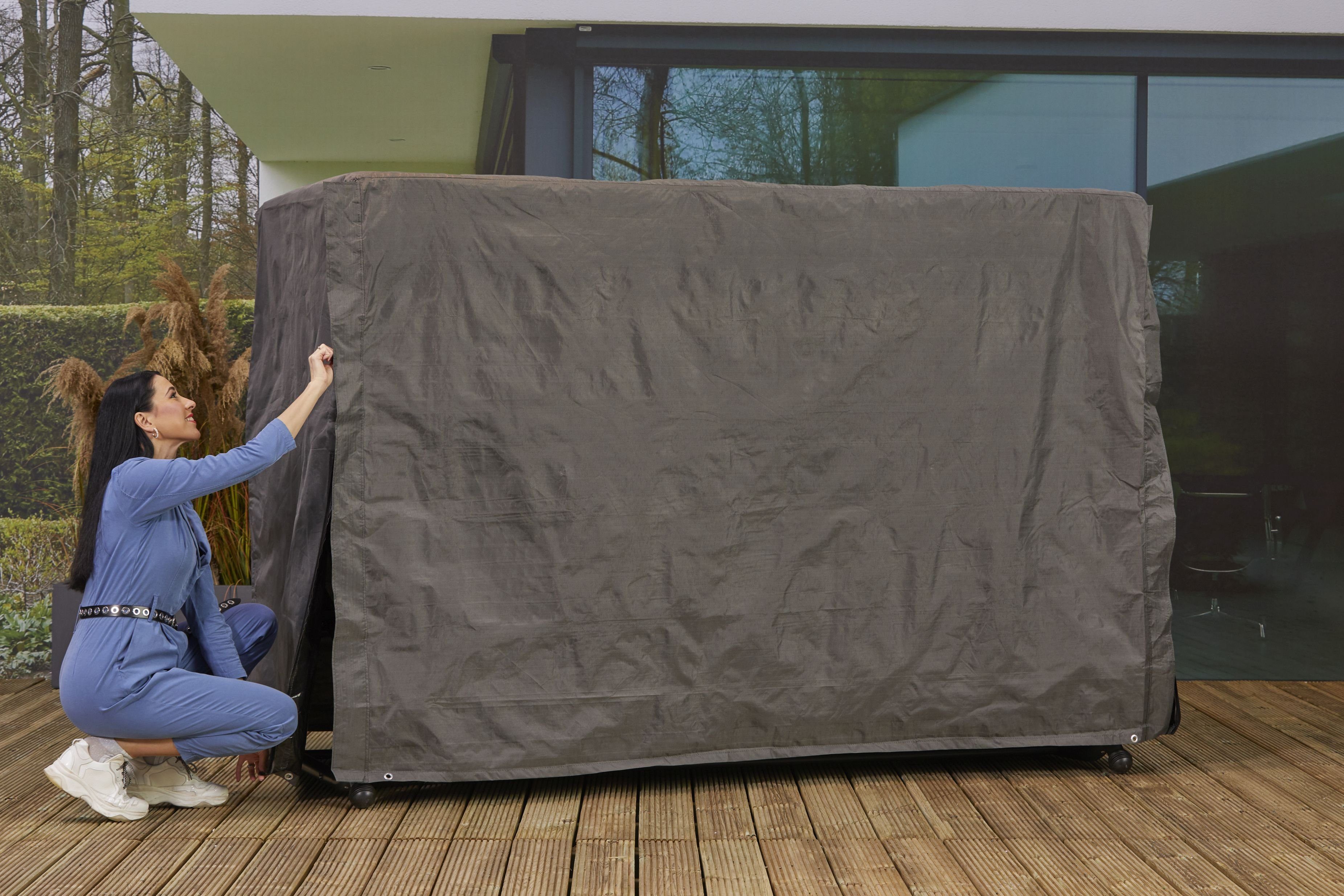 Gardissimo Hollywoodschaukel Atmungsaktiv, frostbeständig, wasserdicht, Schutzhülle Premium 344462, 3,00-Sitzer, 246x134x165cm, für Askim Schaukel, für Askim Schaukel