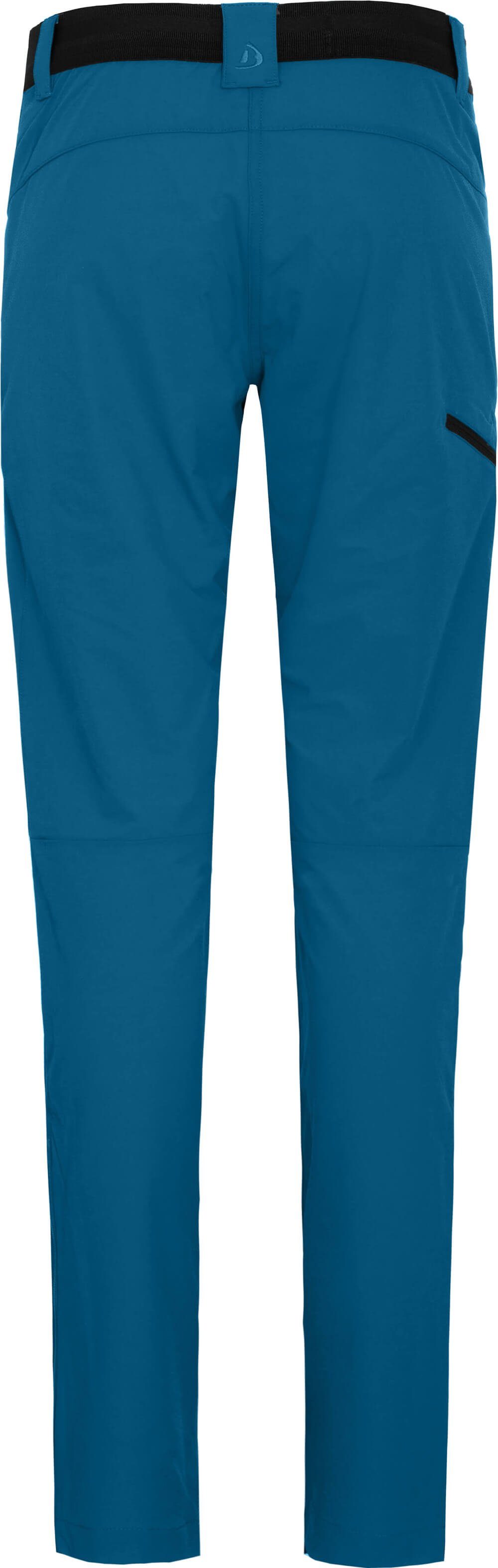 Bergson Outdoorhose VIDAA COMFORT (slim) Damen Wanderhose, leicht, strapazierfähig, Normalgrößen, Saphir blau