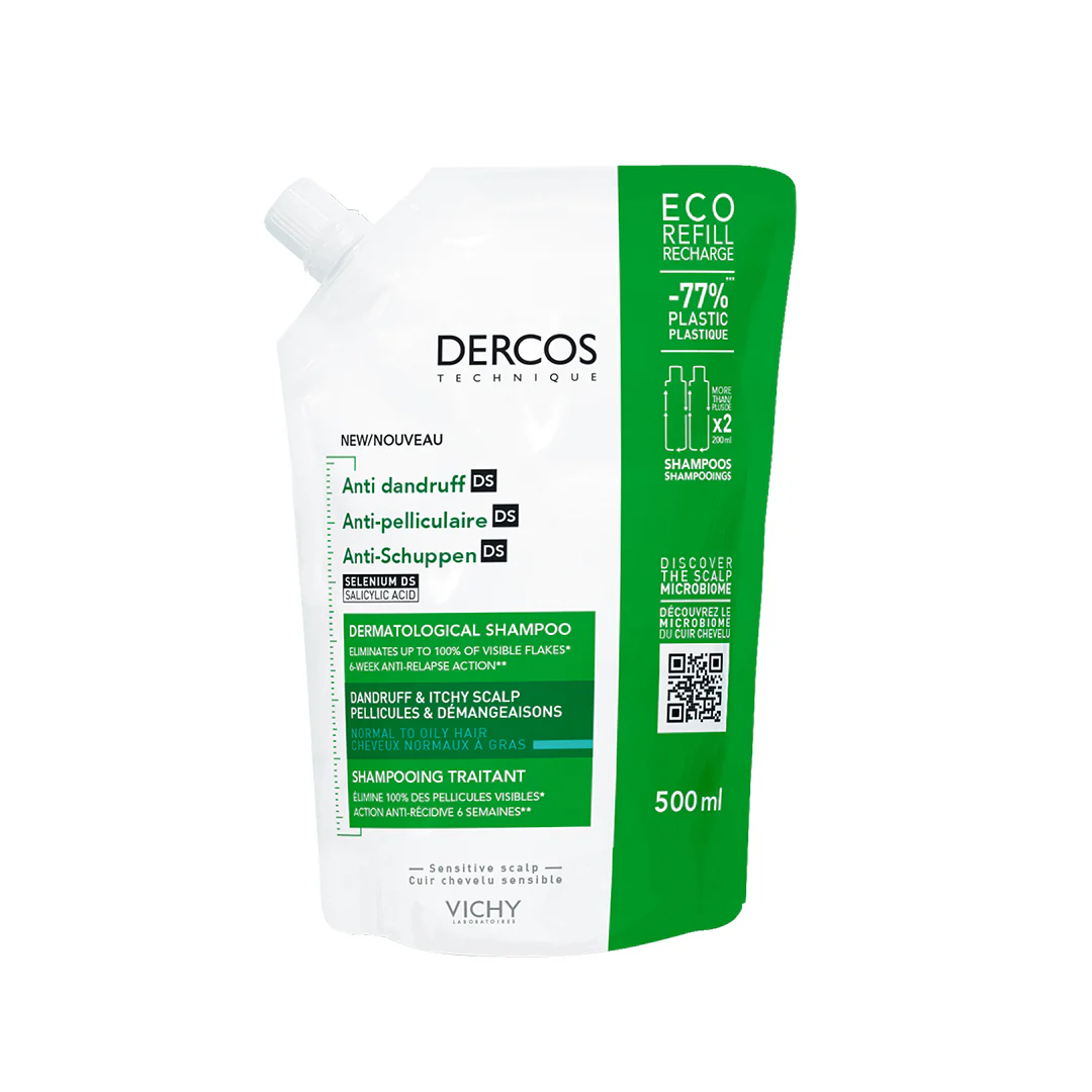 Dercos Dercos korpásodás elleni sampon normál és zsíros hajra - Korpásodás elleni sampon