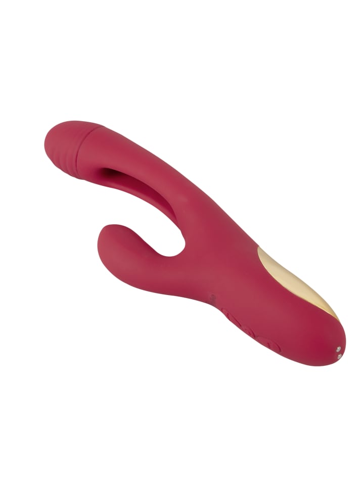 Sweet Smile Rabbitvibrator Rabbit Vibrator with G-Spot Stimulation in rot günstig kaufen 24 cm
