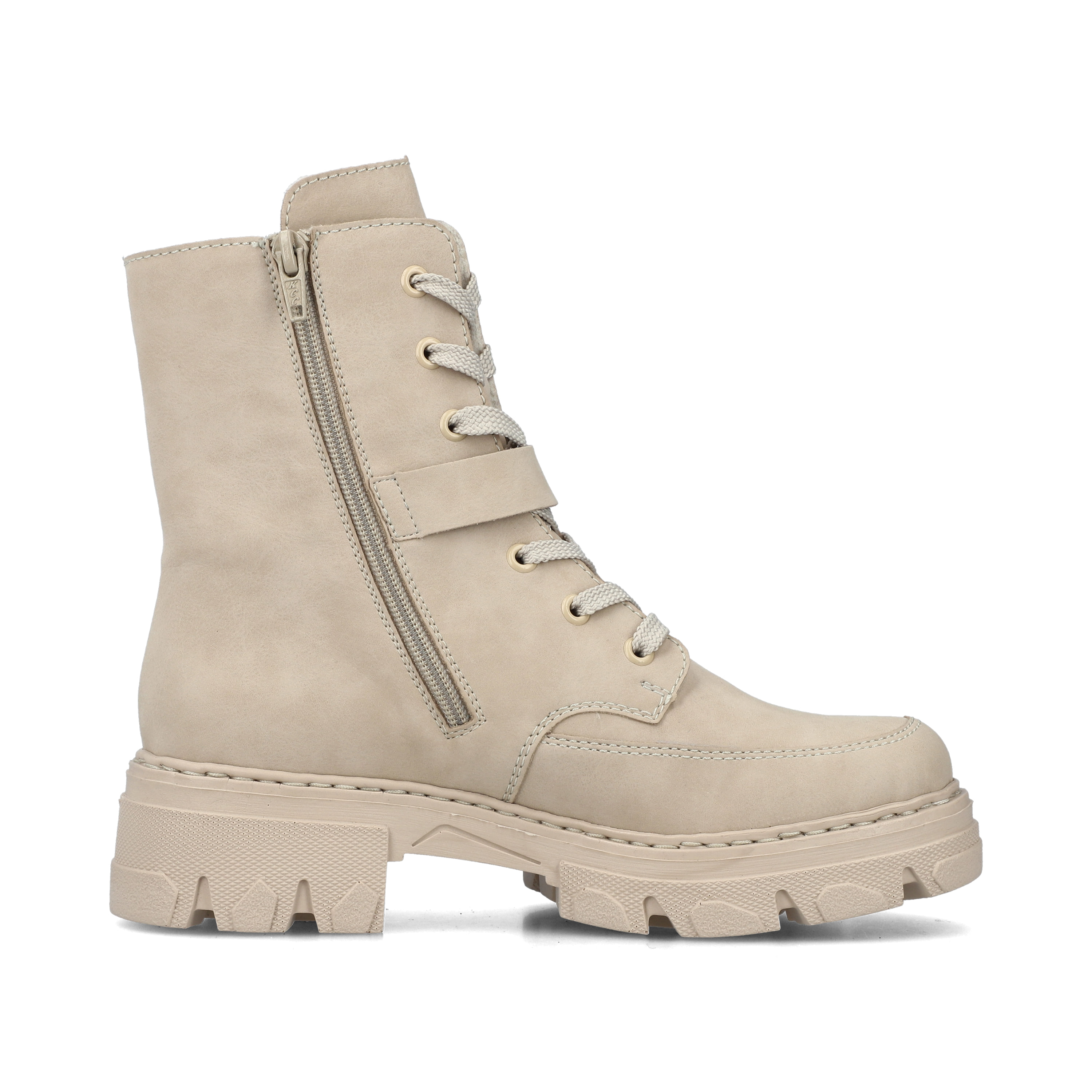 Rieker Damen Biker Boots champagner