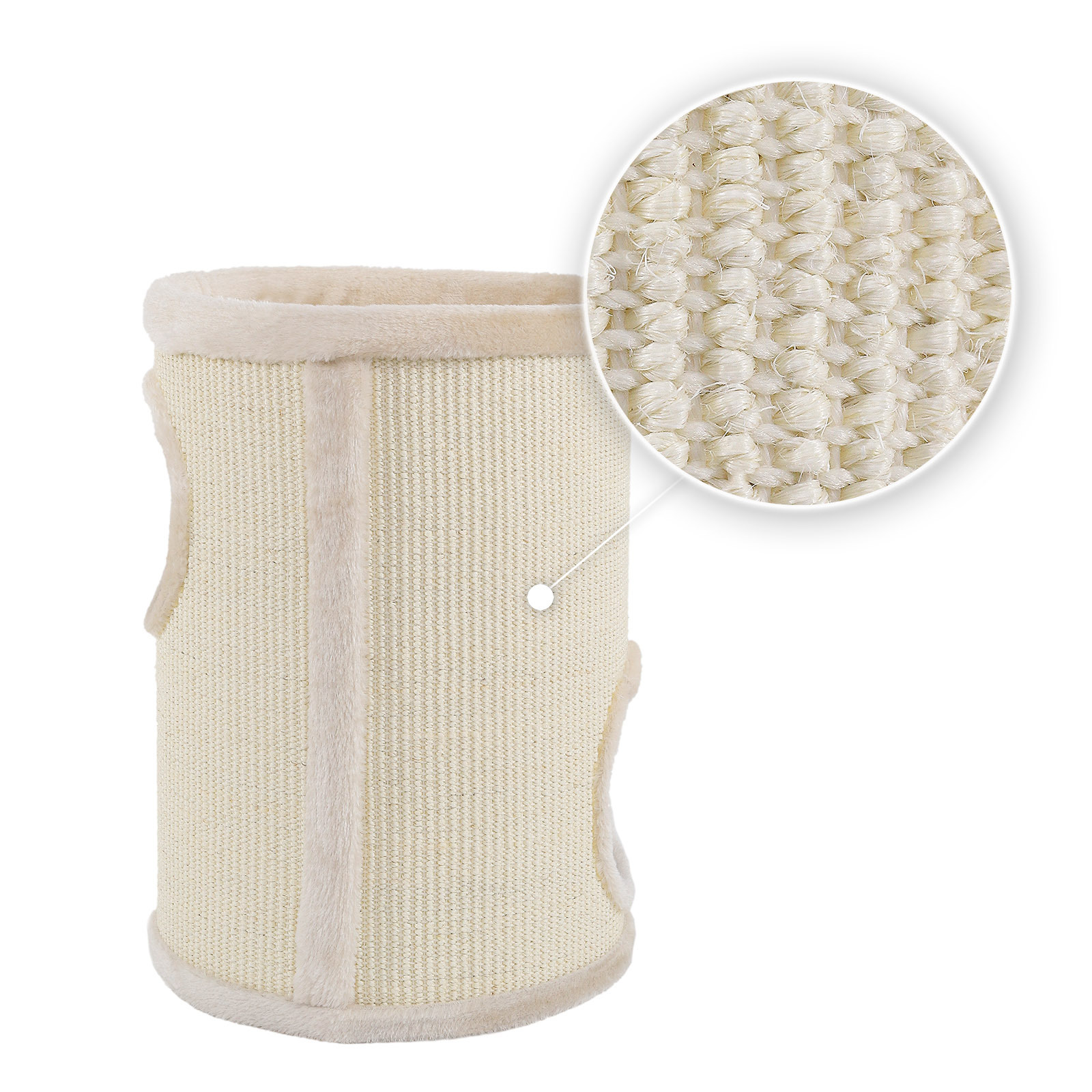 Lionto Kratztonnen Lionto 50cm Kratztonne mit Sisal beige