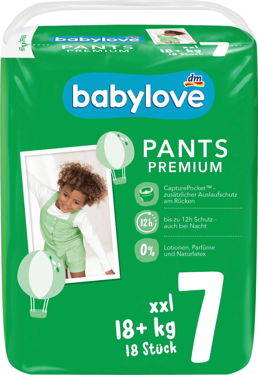 Baby Pants Premium Gr. 7, XXL, 18+ kg, 18 St