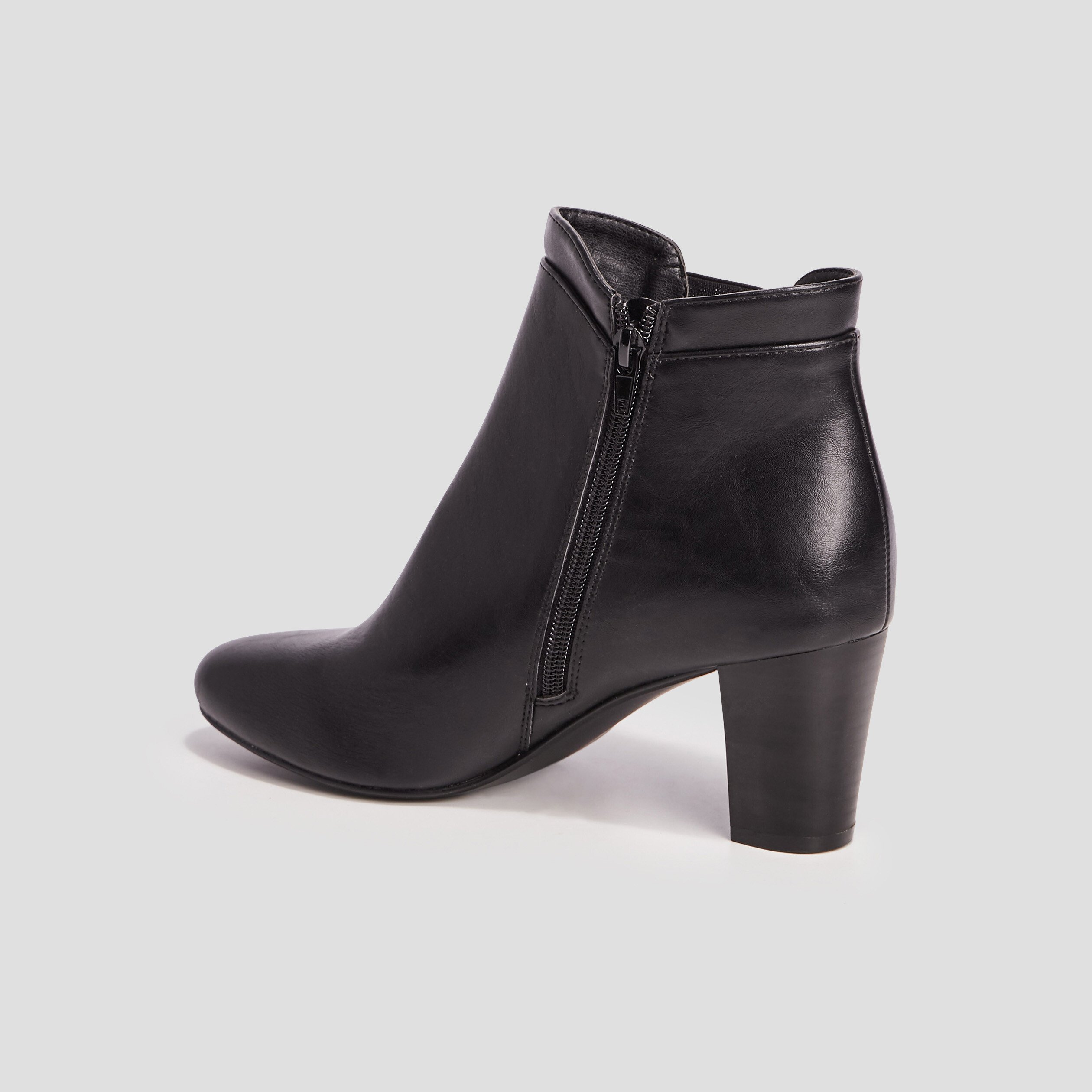 Bottines à talons noir femme | La Halle