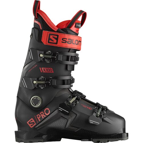 HERREN ALP. BOOTS S/PRO X100 GW BLACK/RD/BELLUG