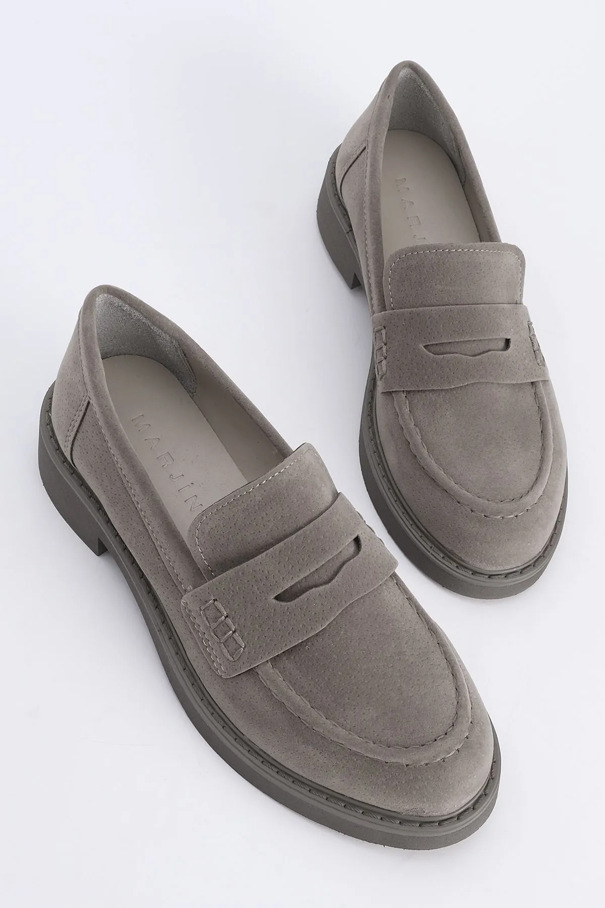 Marjin  Loafer - Braun - Flacher Absatz