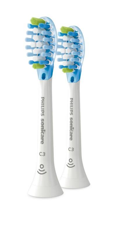 PHILIPS Ersatzbürstenkopf Medium Weiß HX9042/17