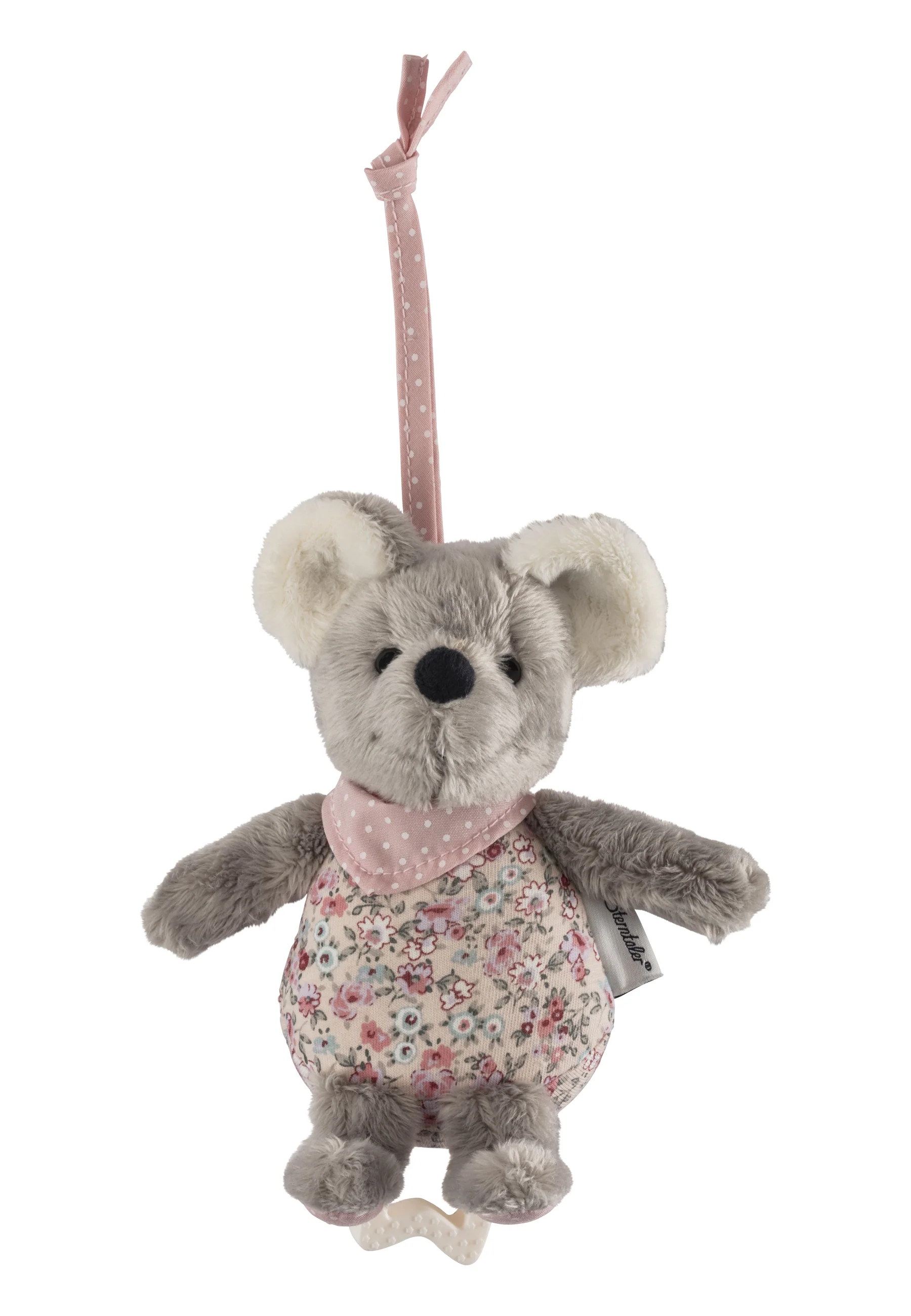 Spieluhr Maus Mabel in rosa, klein