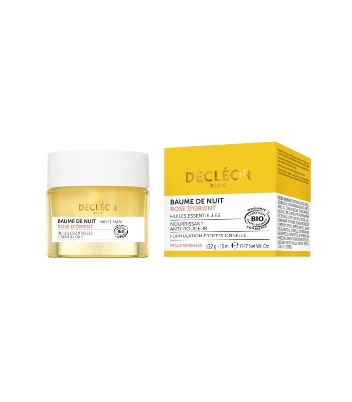 DECLÉOR-ROSE D'ORIENT BAUME DE NUIT-Crème de Nuit Nourissante Peau Sensible