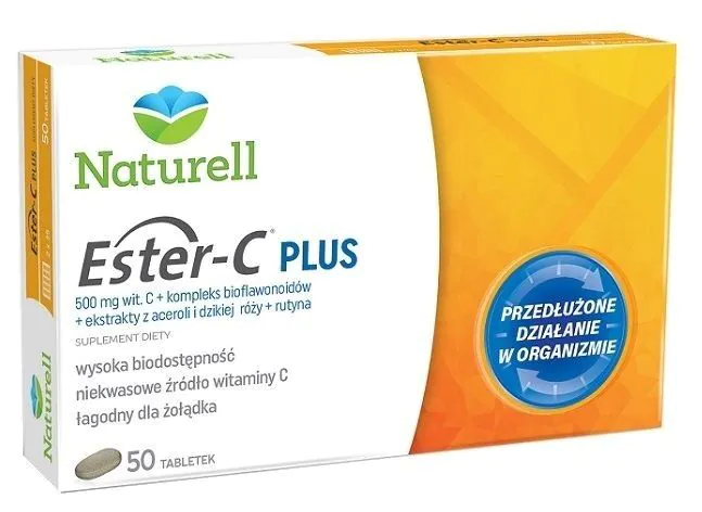 Naturell Vitamin C Ester-C Plus, Συμπλήρωμα διατροφής για την ενίσχυση του ανοσοποιητικού συστήματος, Δισκία