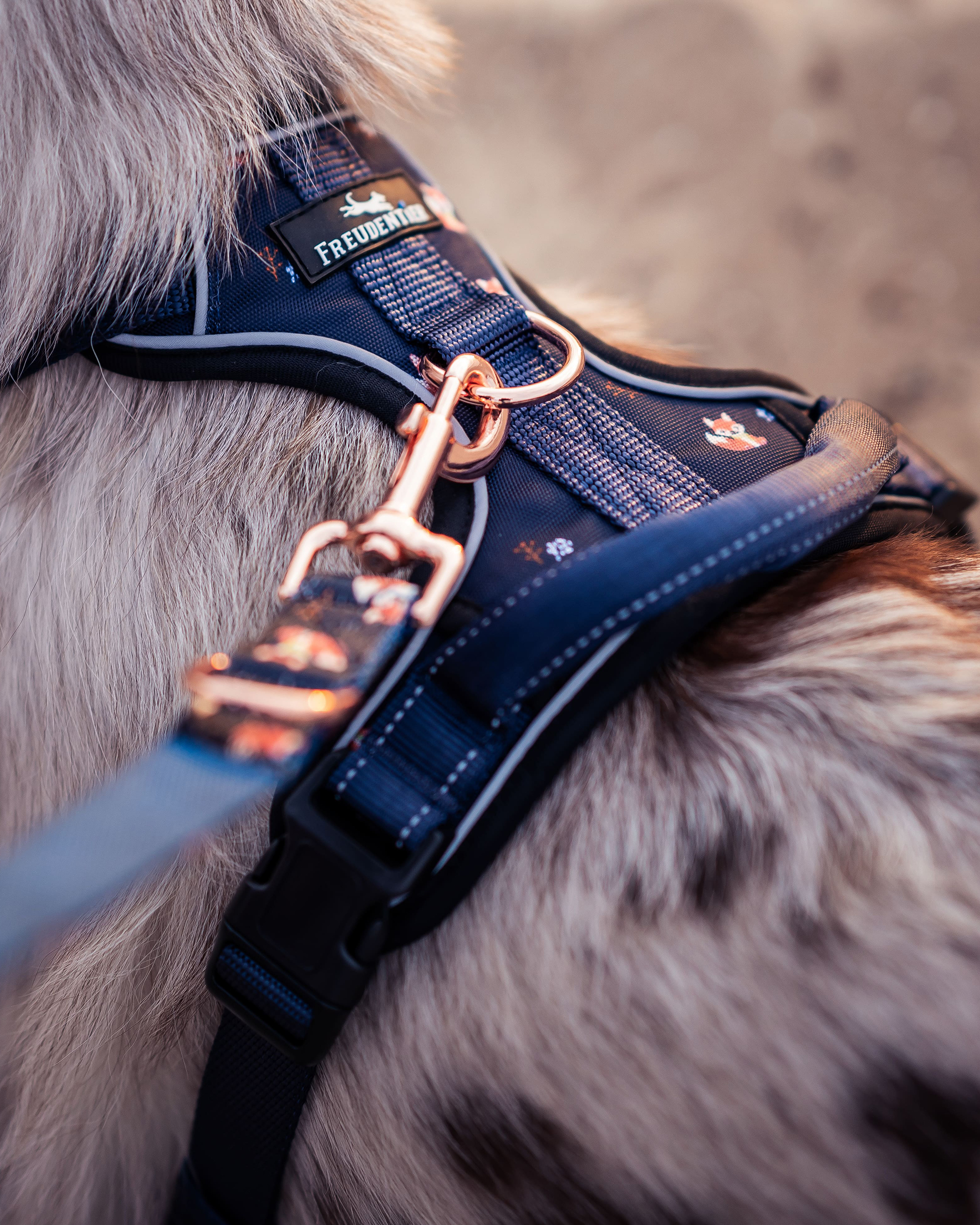 Freudentier Hundegeschirre Freudentier atmungsaktives Hundegeschirr 