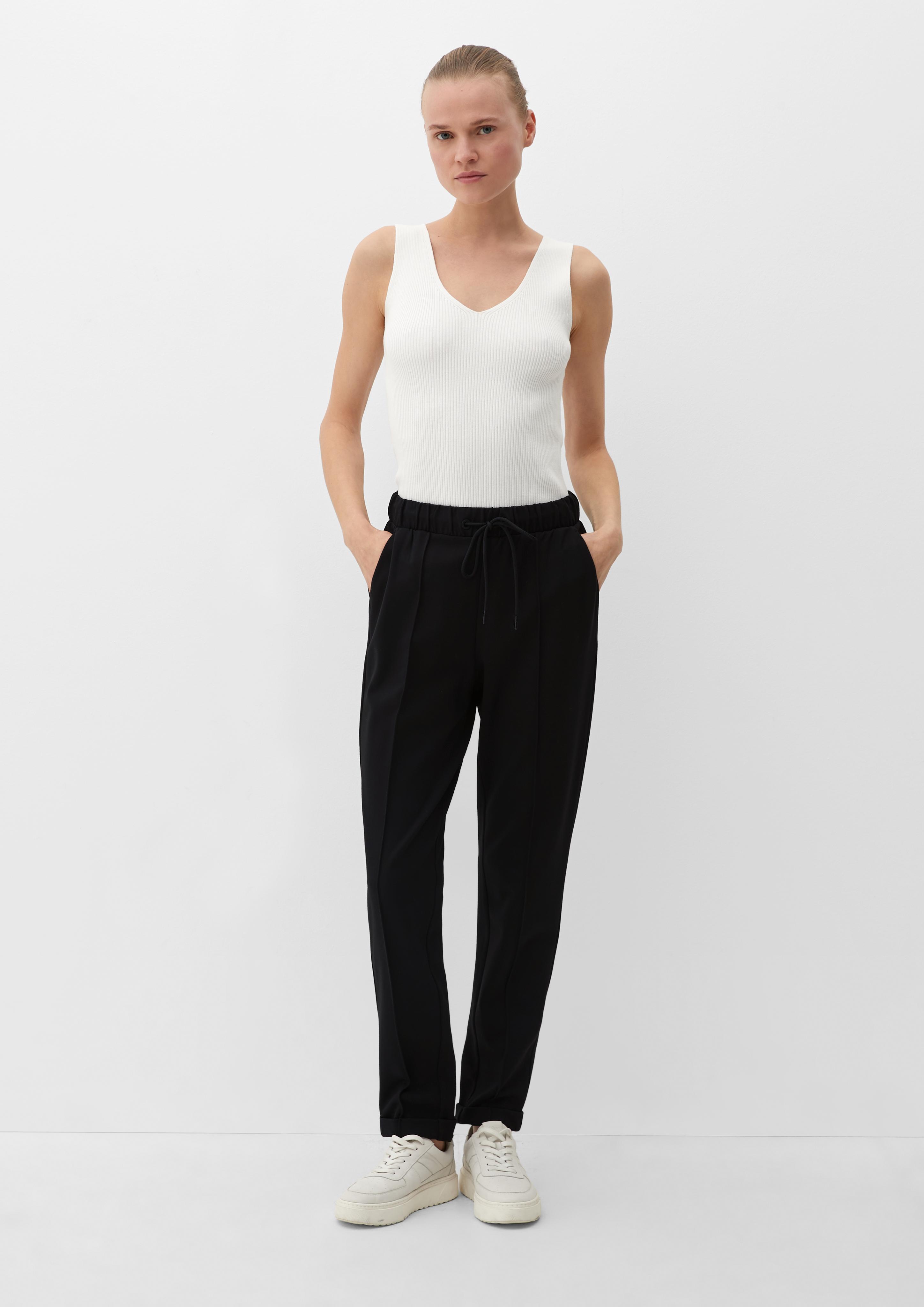 Relaxed: Joggpants aus Interlockjersey  2127917-9999