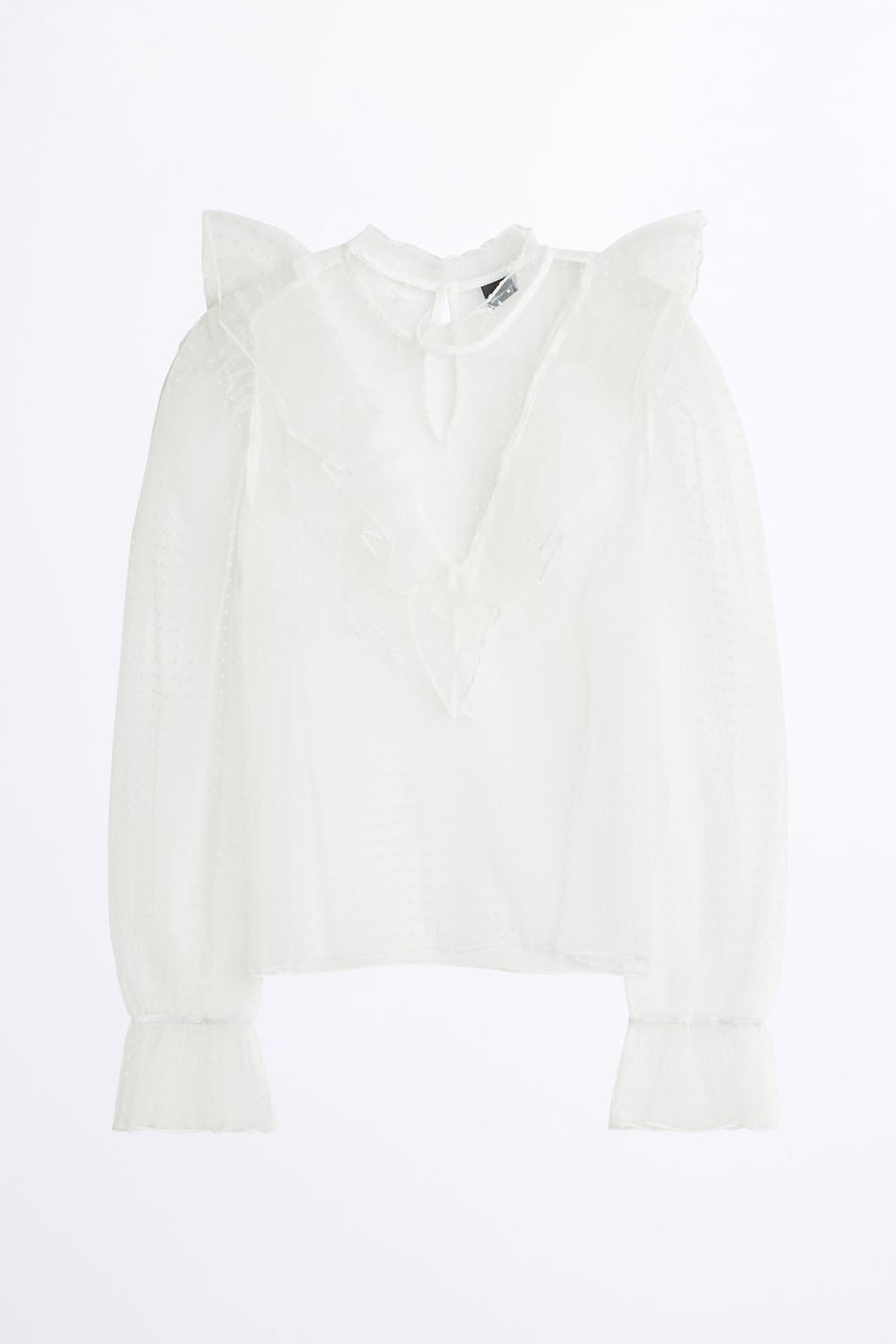 Fiona dot mesh top