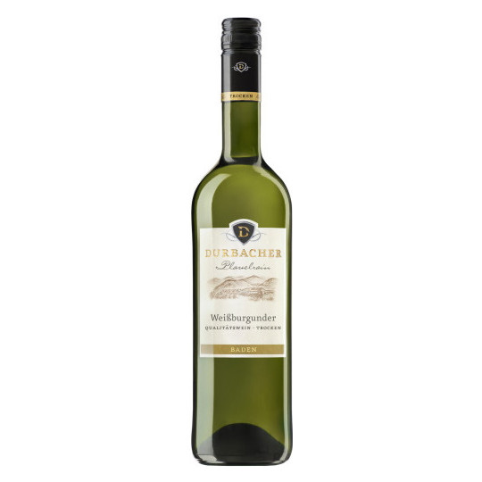 Durbacher Plauelrain Weißburgunder Qualitätswein trocken 0,75L