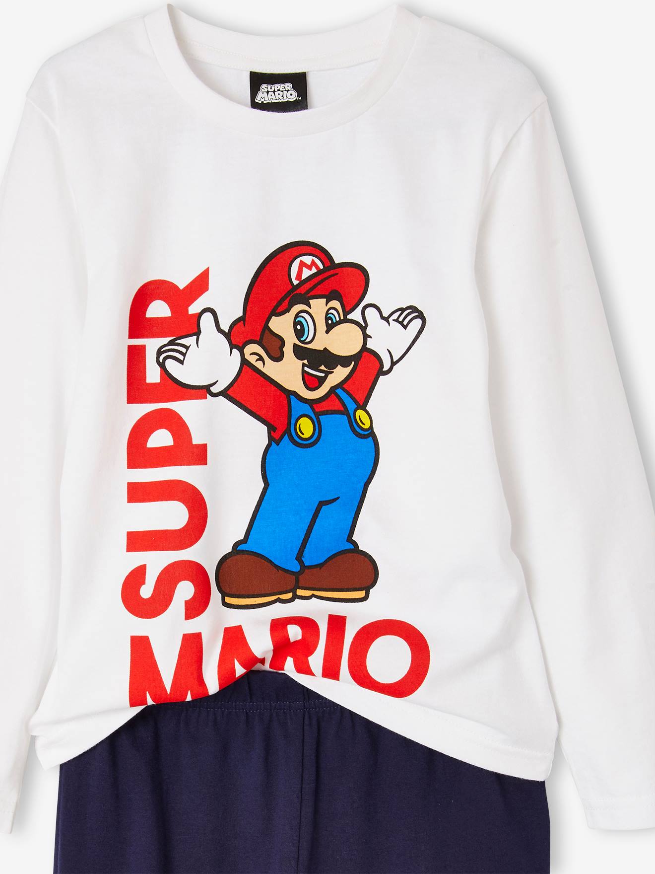 Super Mario Kinder Schlafanzug SUPER MARIO - marine
