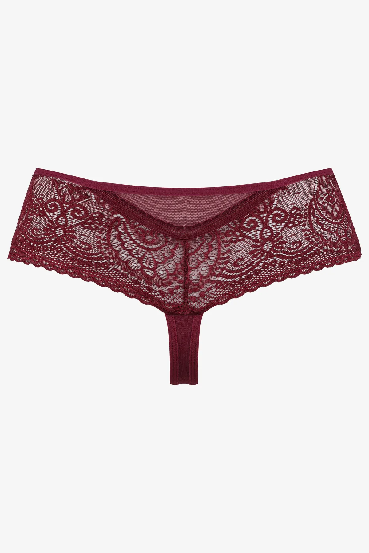 koza iç giyim  3-teiliger Tanga mit Spitzendetail für Damen