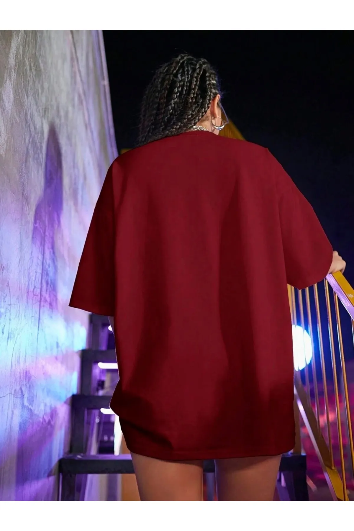MOONBULL  T-Shirt - Rot - Regular Fit