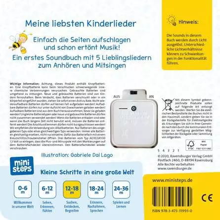 ministeps: Hör rein, sing mit! Erste Kinderlieder zum Anhören.