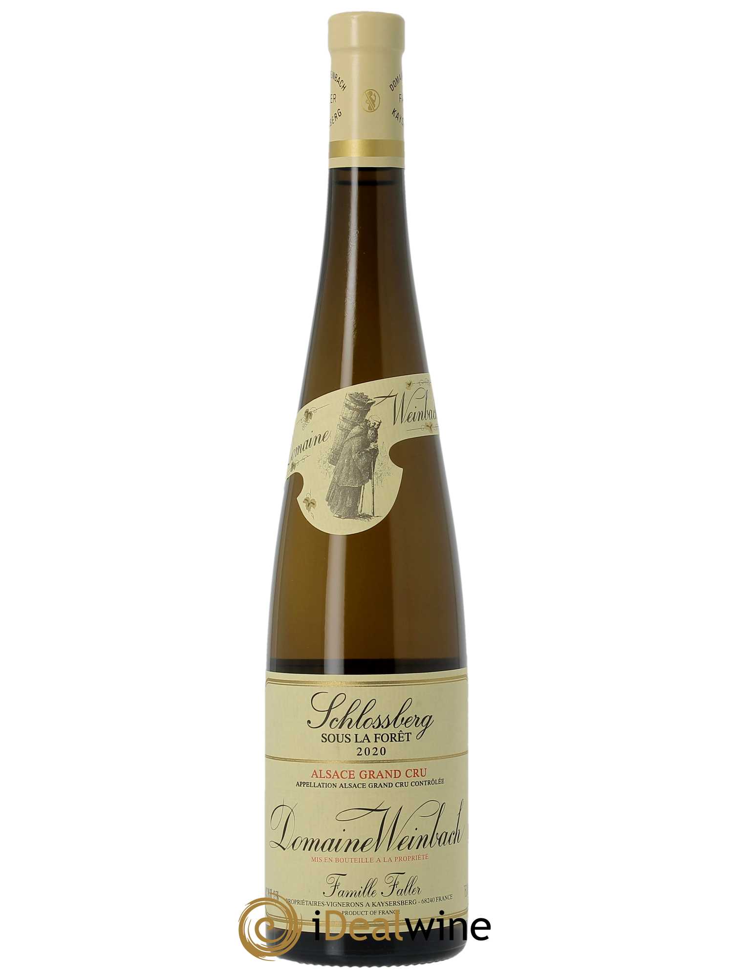 Alsace Grand Cru Schlossberg Sous la Forêt Weinbach (Domaine)  2020 - Lot de 1 Bouteille
