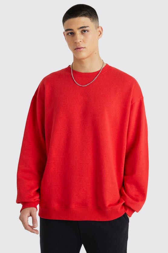 Oversize Sweatshirt mit Official-Print