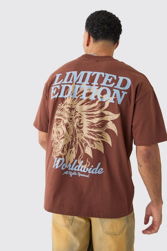 Oversize T-Shirt mit Limited Edition Print