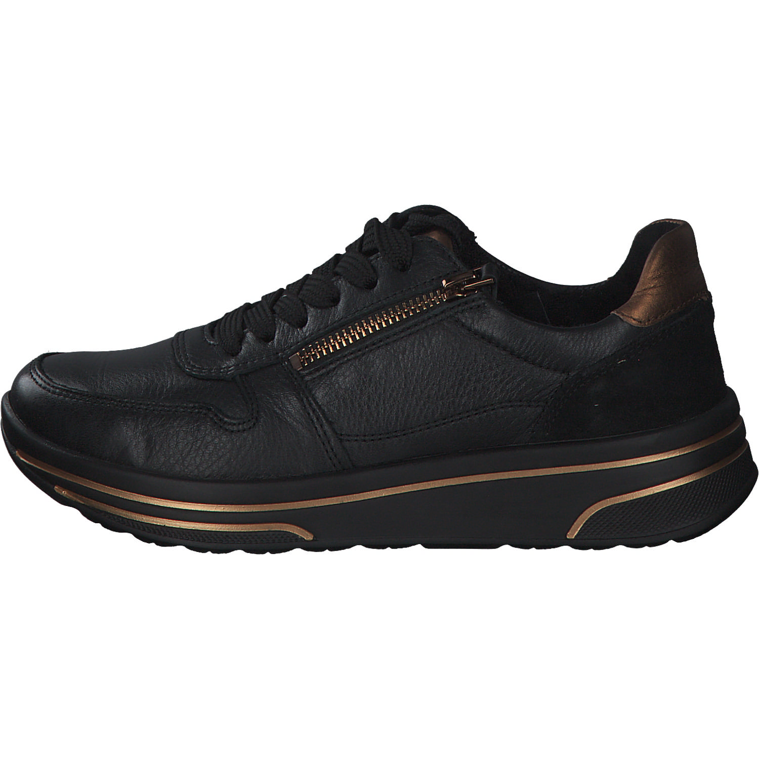 Ara Sapporo 2.0 32440, Sneakers Low, Damen, Schwarz