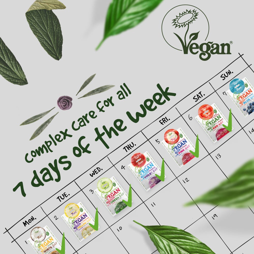 7Days Smoothie Sheet Mask Dienstag 25 ml