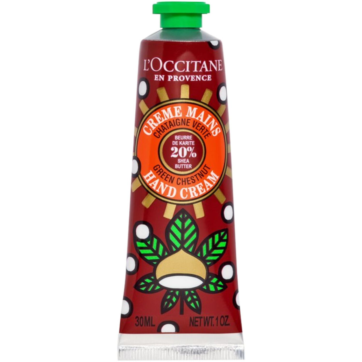 l'occitane Karité Crèmes Mains - Châtaigne Verte 30 ml