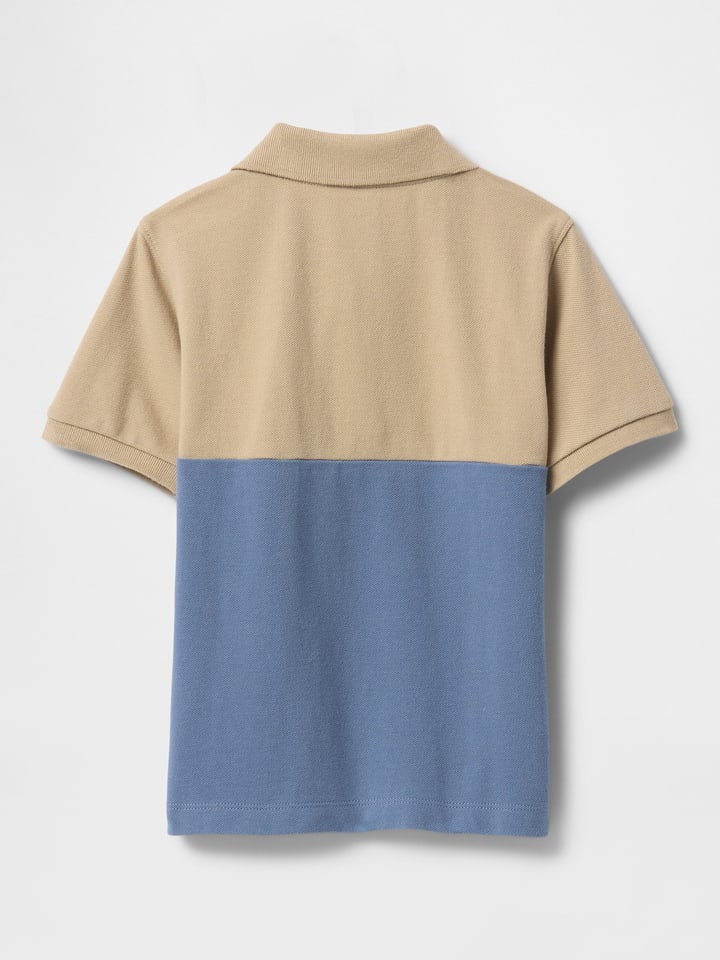 GAP Poloshirt in Beige/ Blau günstig kaufen