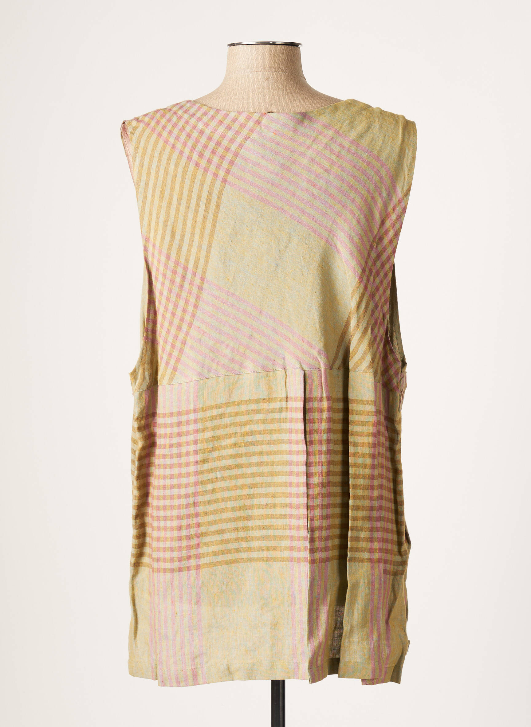 Cannisse Tuniquesansmanche Femme couleur vert