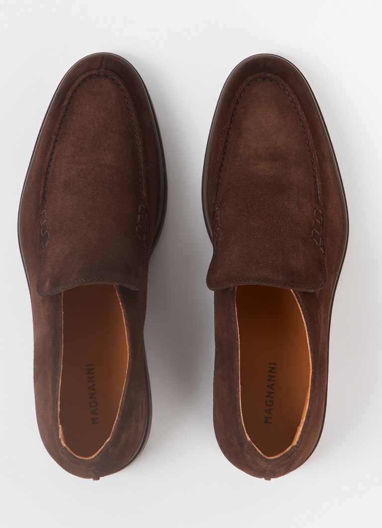 Mocasini din piele întoarsă Magnanni