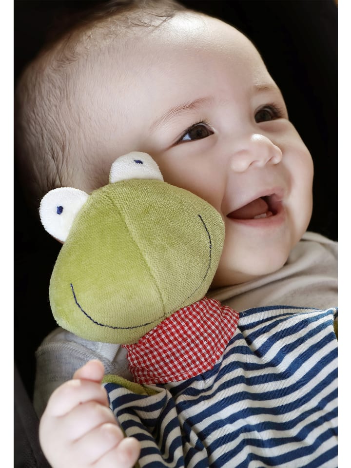 Sigikid Schnuffeltuch Natural Stripes Green in grün günstig kaufen onesize