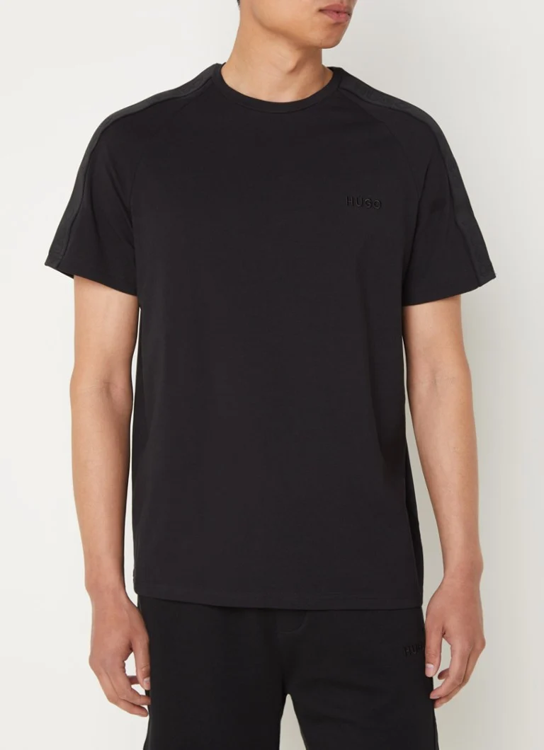 Cămașă casual HUGO BOSS în culoare uni cu logo brodat