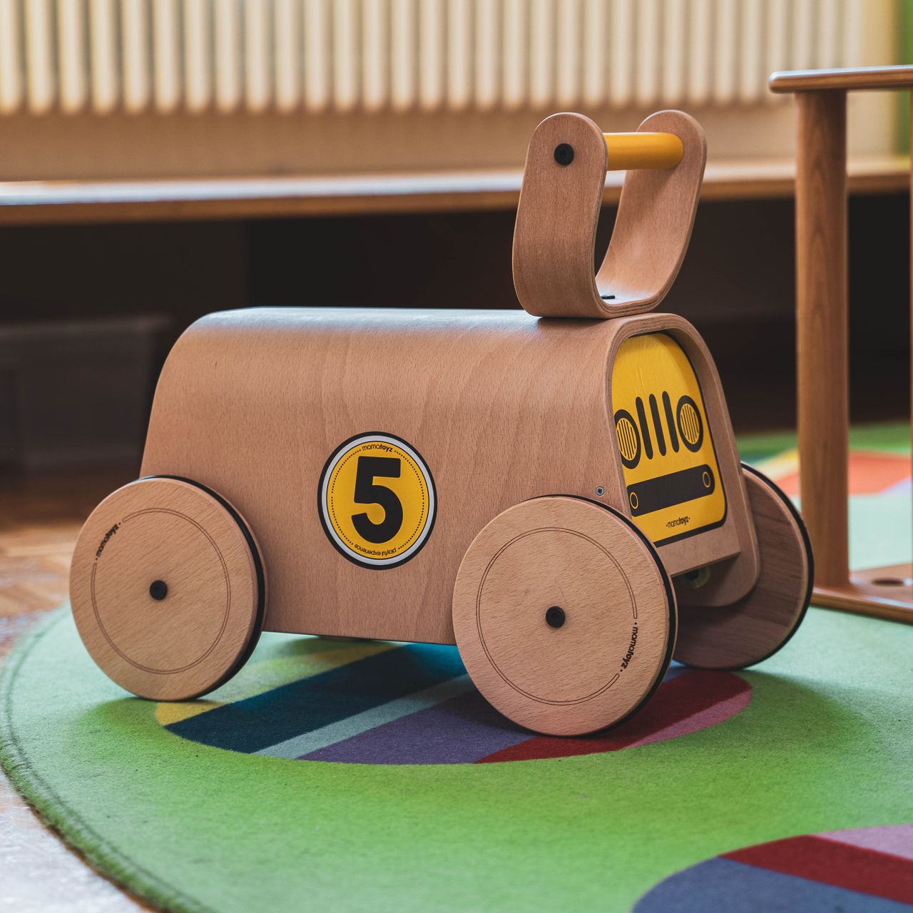 Aspira Home Aspira Rutschauto aus Holz 05