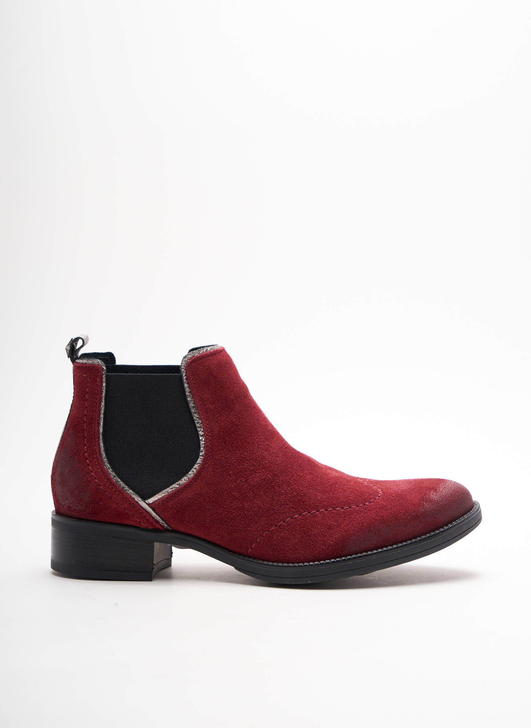 La Vie Est Belle Bottines Femme couleur rouge